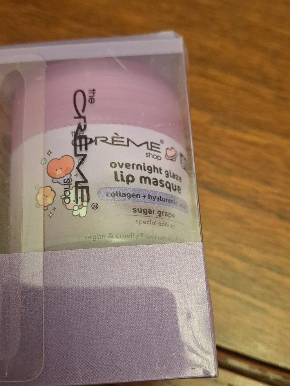 Overnight Glaze Lip Masque - Sugar Grape 20g New
